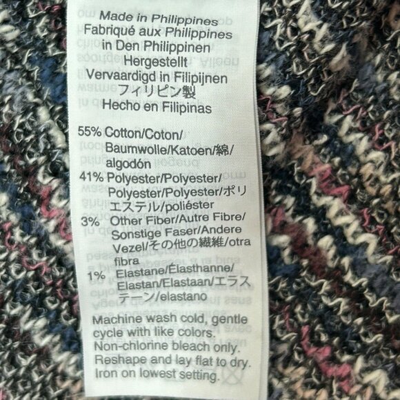 Madewell Multicolor Knit Long-Sleeve Sweater‎ Top - Size Medium - Picture 5 of 8